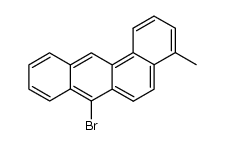 4-methyl-7-bromobenz[a]anthracene Structure