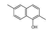 2,6-dimethylnaphthalen-1-ol结构式