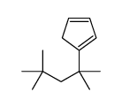 1-(2,4,4-trimethylpentan-2-yl)cyclopenta-1,3-diene结构式