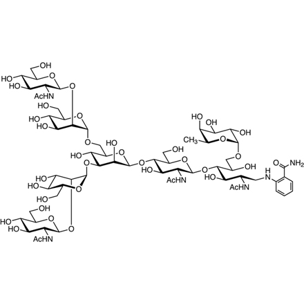 G0F 2AB (500pmol/vial) structure