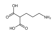 2-(3-aminopropyl)propanedioic acid结构式