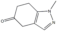 1-methyl-6,7-dihydro-1H-indazol-5(4H)-one Structure