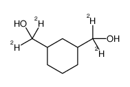 dideuterio-[3-[dideuterio(hydroxy)methyl]cyclohexyl]methanol Structure