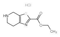 Ethyl 4,5,6,7-Tetrahydrothiazolo[5,4-c]pyridine-2-carboxylate Hydrochloride Structure