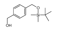 4-(叔丁基二甲基甲硅烷基氧基甲基)苄醇结构式