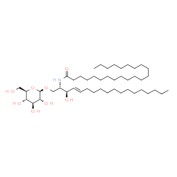 C22 Glucosylceramide (d18:1/22:0)结构式