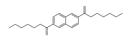 2,6-Bis(1-hexylethenyl)naphthalene结构式