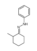 2-methylcyclohexanone phenylhydrazone Structure