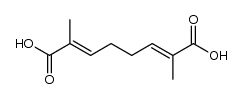 acido 2,7-dimetilocta-2,6-diendioico Structure