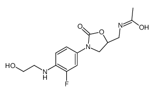 N,O-Desethylene Linezolid结构式