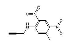 2,4-dinitro-5-(N-propargylamino)toluene结构式