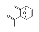 Ethanone, 1-(3-methylene-7-oxabicyclo[2.2.1]hept-5-en-2-yl)-, exo- (9CI)结构式