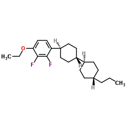 (trans,trans)-4-(4-Ethoxy-2,3-difluorophenyl)-4'-propyl-1,1'-bi(cyclohexane) structure