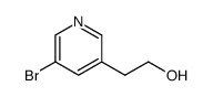 2-(5-bromopyridin-3-yl)ethanol结构式