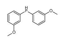 bis(3-methoxyphenyl)phosphane结构式