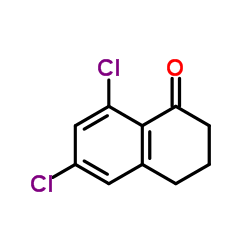 6,8-Dichloro-3,4-dihydro-1(2H)-naphthalenone Structure