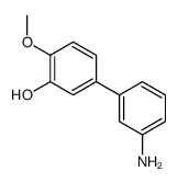 5-(3-aminophenyl)-2-methoxyphenol结构式