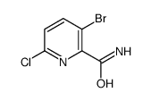 3-Bromo-6-chloropicolinamide structure