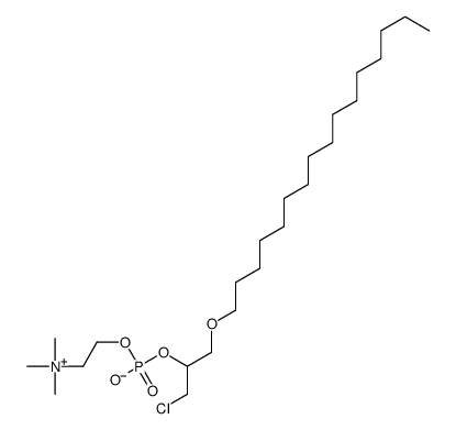 1-O-oleoyl-3-chloro-3-deoxy-2-phosphatidylcholine Structure