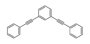 1,3-bis(2-phenylethynyl)benzene Structure