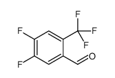 4,5-Difluoro-2-(trifluoromethyl)benzaldehyde structure