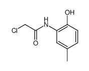 2-((2-chloroacetyl)amino)-4-methylphenol Structure