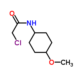 2-Chloro-N-(4-methoxycyclohexyl)acetamide Structure