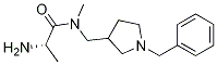 (S)-2-AMino-N-(1-benzyl-pyrrolidin-3-ylMethyl)-N-Methyl-propionaMide结构式