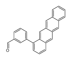 3-tetracen-1-ylbenzaldehyde结构式