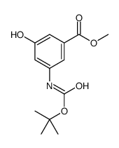 3-O-tert-butyl 1-O-methyl 2-amino-5-hydroxybenzene-1,3-dicarboxylate Structure