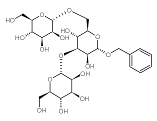 2-[[3,5-dihydroxy-6-phenylmethoxy-4-[3,4,5-trihydroxy-6-(hydroxymethyl)oxan-2-yl]oxyoxan-2-yl]methoxy]-6-(hydroxymethyl)oxane-3,4,5-triol Structure