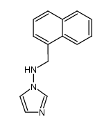 N-(1H-imidazol-1-yl)-N-(naphthalen-1-ylmethyl)-amine结构式