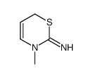 2H-1,3-Thiazin-2-imine,3,6-dihydro-3-methyl-(9CI) Structure