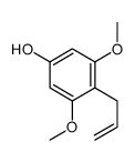 3,5-dimethoxy-4-prop-2-enylphenol Structure