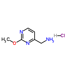 (2-Methoxypyrimidin-4-yl)Methanamine hydrochloride Structure