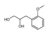 3-(2-methoxy-phenyl)-propane-1,2-diol结构式