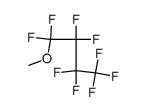 METHYL PERFLUOROBUTYL ETHER Structure