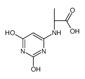 1,2,3,6-Tetrahydro-2,6-dioxo-4-pyrimidinealanine structure