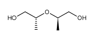 (2R,2'R)-2,2'-oxybis(propan-1-ol)结构式