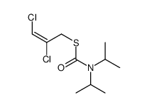 Diisopropylthiocarbamic acid S-[(E)-2,3-dichloroallyl] ester结构式