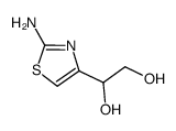 1,2-Ethanediol,1-(2-amino-4-thiazolyl)- structure