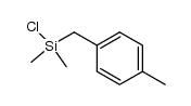 p-methylbenzyldimethylchlorosilane结构式