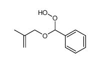 α-(2-methylprop-2-enyloxy)benzyl hydroperoxide Structure