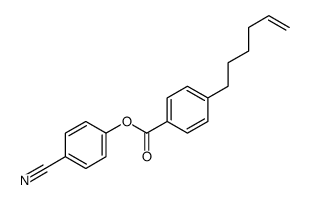 (4-cyanophenyl) 4-hex-5-enylbenzoate结构式