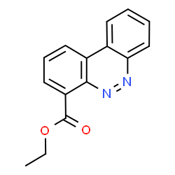 Benzo[c]cinnoline-4-carboxylic acid ethyl ester structure