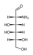 2-脱氧-2-氨基-半乳糖结构式