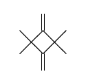 1,3-dimethylene-2,2,4,4-tetramethylcyclobutane Structure