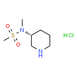 N-甲基-N-[(3R)-哌啶-3-基]甲磺酰胺盐酸盐图片