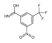 (3-硝基-5-三氟甲基)-苯甲酰胺结构式