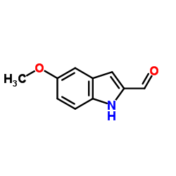 5-Methoxy-1H-indole-2-carbaldehyde Structure